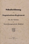 Schulordnung 1941